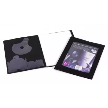 Rexel prezentacinis aplankas A4 24 kišenės juodas