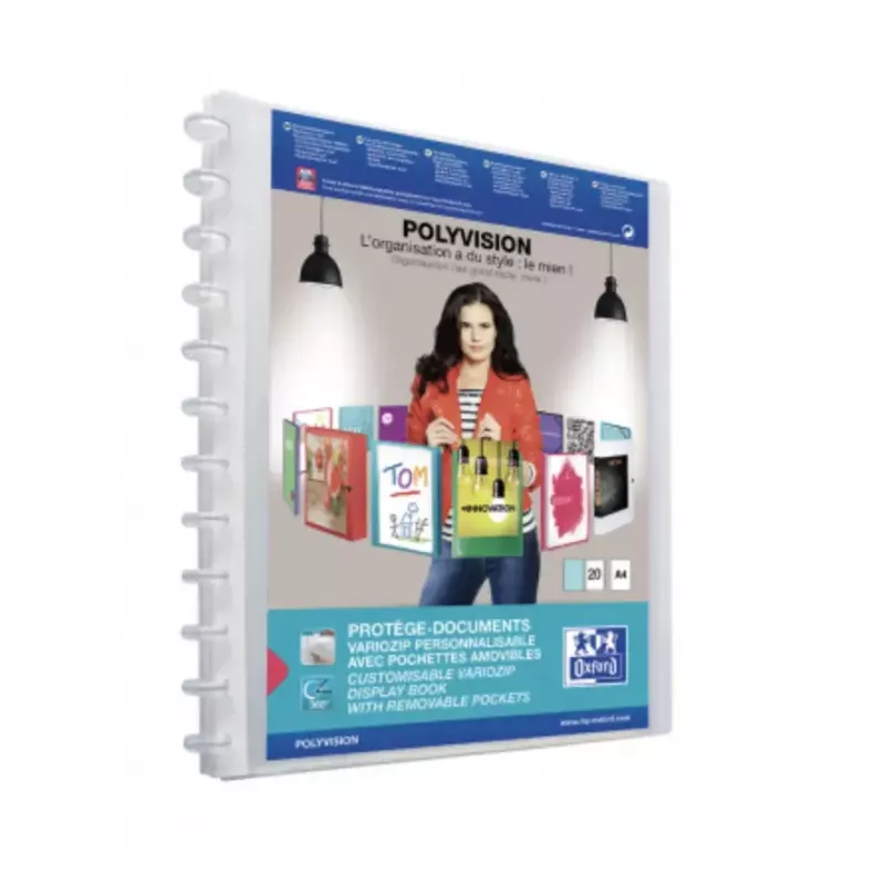 ELBA Vario-Zipp Display Book A4 Transparent (323041-17)