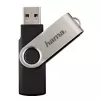 Hama 8GB Rotate USB atmintukas USB Type-A 2.0 juodas, sidabrinis