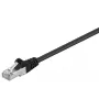 Tinklo laidas Goobay 95540 juodas 1,5 m Cat5e F/UTP