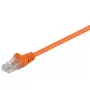 Tinklo laidas Goobay 95560 1,5 m Cat5e U/UTP oranžinis