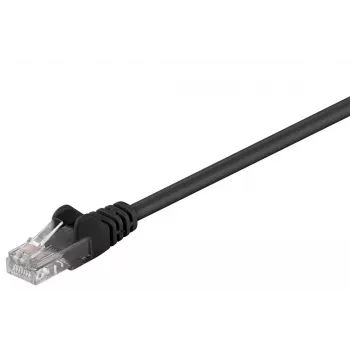 Goobay 95562 tinklo kabelis 1,5 m Cat5e U/UTP RJ-45 juodas