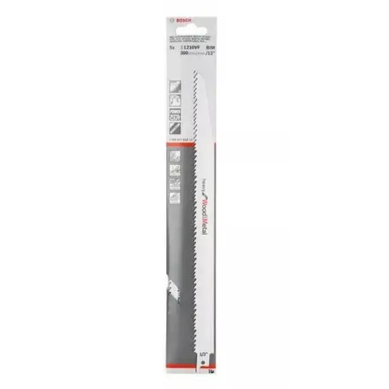 Pjūklo geležtė Bosch S 1210 VF Bimetal 30 cm 5-8 TPI
