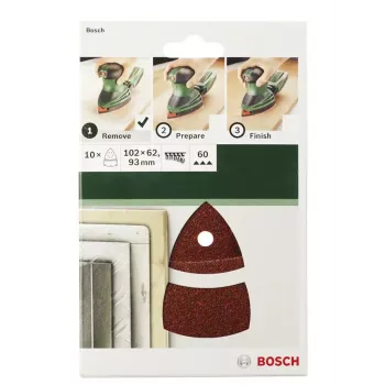 Bosch 2609256A62 10 vnt. šlifavimo lakštai universalūs
