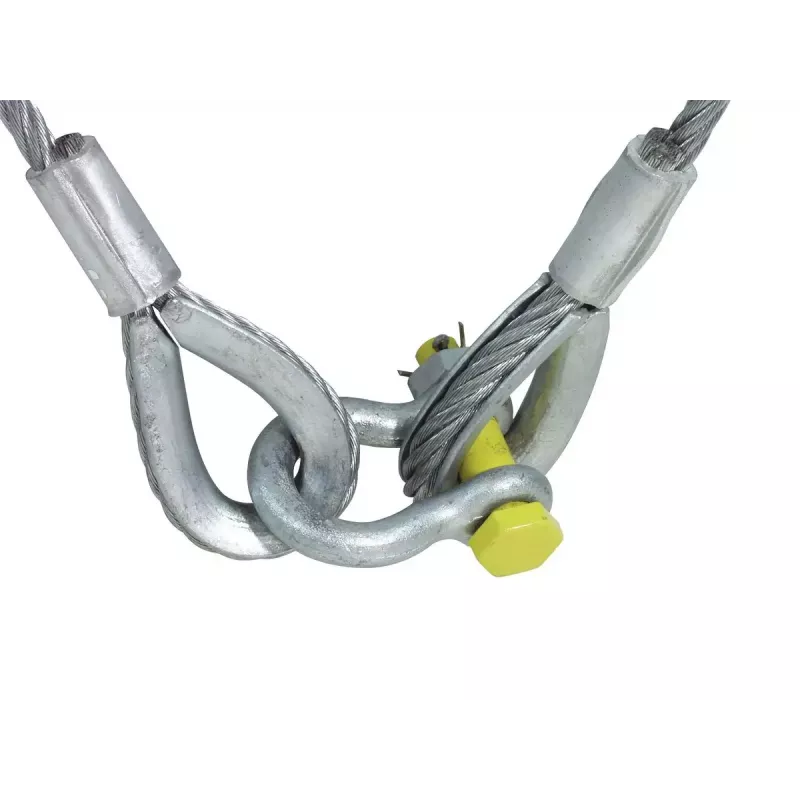 Kėlimo lynas Eurolite 58010490 1m cinkuotas plienas 1050kg
