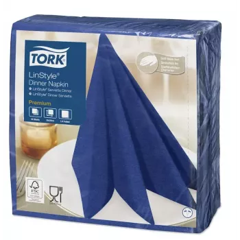 Popierinės servetėlės Tork 478856 Mėlynos 50 vnt