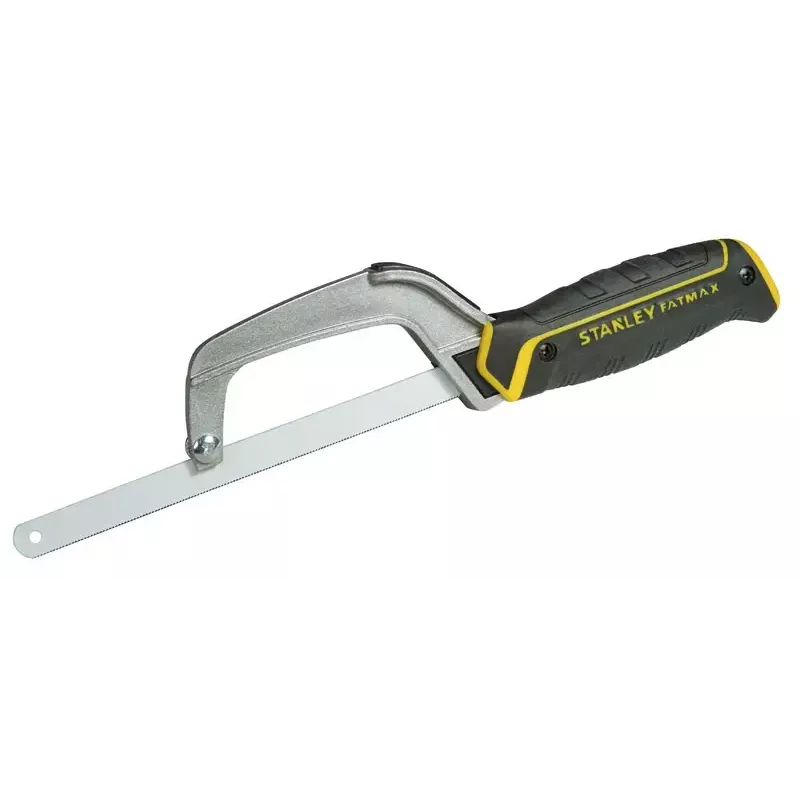 Pjūklas metalo Stanley 0-15-211 25 cm juoda geltona plastikinė rankena