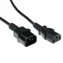 Maitinimo laidas C13 - C14 juodas 5 m ACT Powercord AK5032