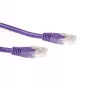 ACT Purple 20 m CAT6A U/UTP jungiamasis kabelis su RJ45 jungtimis (IB6620)