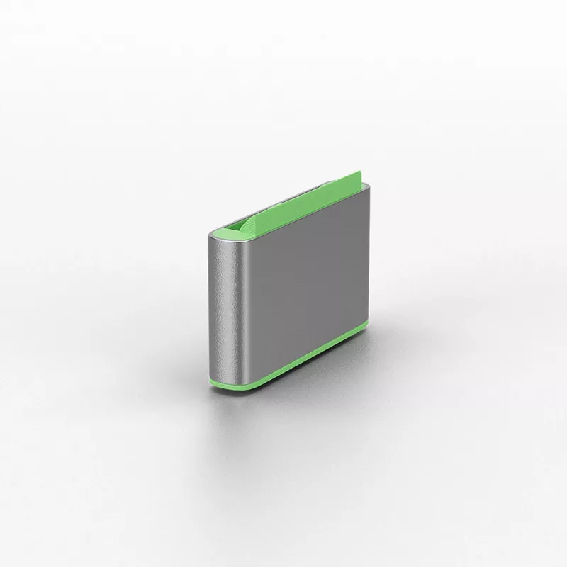 Lindy USB Type C prievadų blokatoriai (be rakto) – 10 vnt., žali