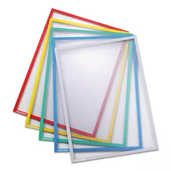 Magnetinis rėmelis A4 raudonas Franken ITH4M/10 01