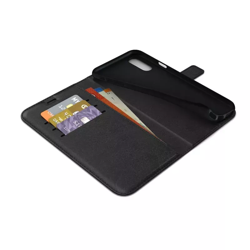 Dėklas-piniginė BeHello BEHWAL00179, skirtas iPhone Xs Max 6,5 colio, juoda