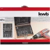 Gręžtų ir antgalių rinkinys KWB 106300 67 vnt.
