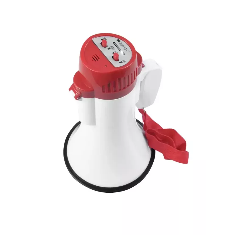 Megalofonas Omnitronic 80710920 vidaus/lauko 10 W raudonas baltas
