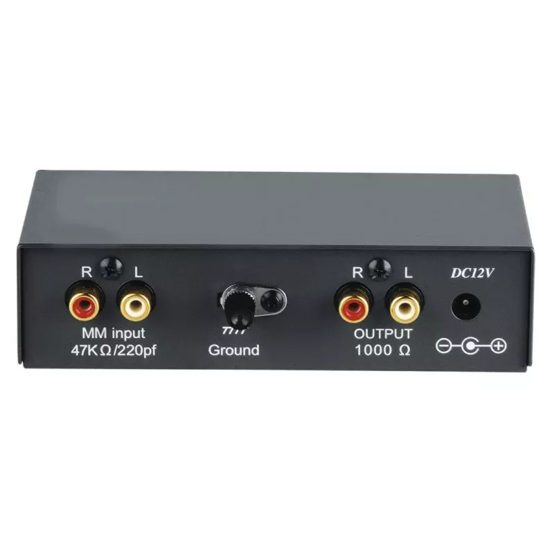 Hama Stereo Phono Preamplifier PA 506 juodas, sidabrinis