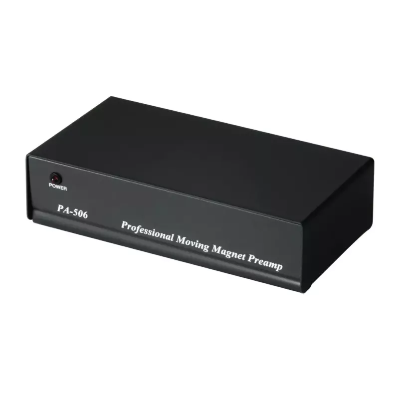 Hama Stereo Phono Preamplifier PA 506 juodas, sidabrinis