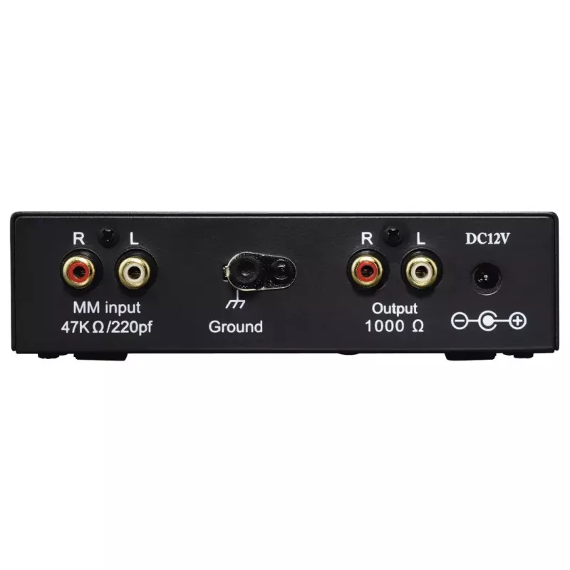 Hama Stereo Phono Preamplifier PA 506 juodas, sidabrinis