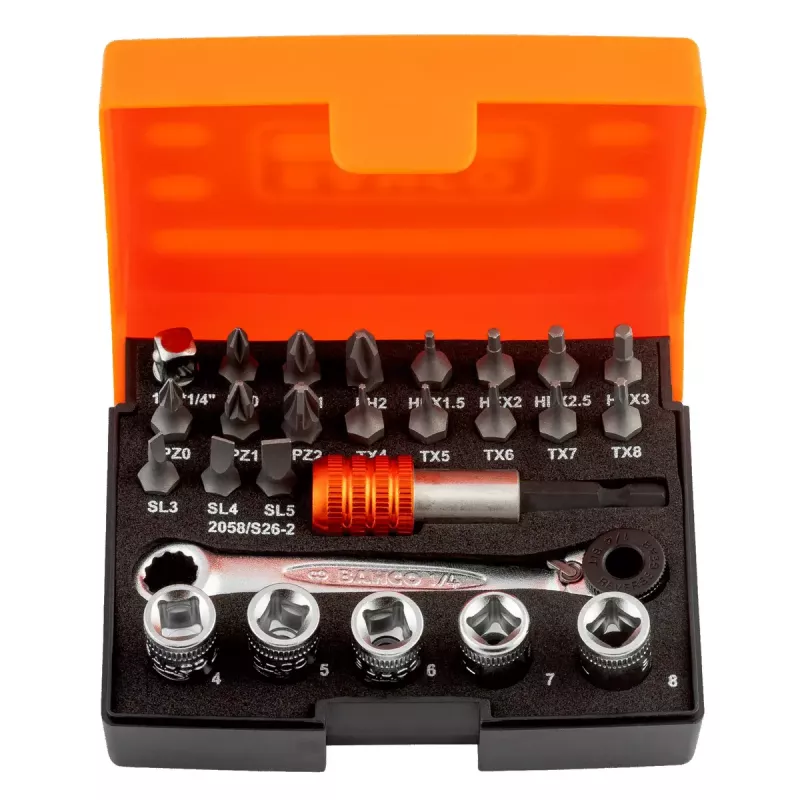 Veržliarakčių rinkinys Bahco 2058/S26-2, 270 g