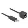 USB 2.0 į RS-232 RJ45 laidas DeLOCK 64164 1 m juodas