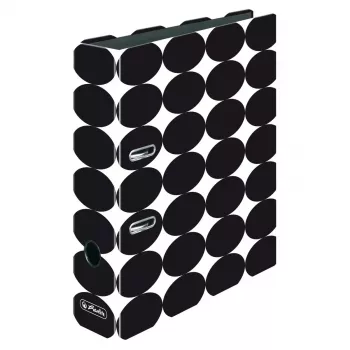 Segtuvas Herlitz maX.file A4 juodai baltas FSC sertifikuotas
