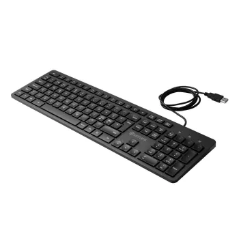 eSTUFF GLB211102 klaviatūra, Office, USB, QWERTY, šiaurietiškas išdėstymas, juoda