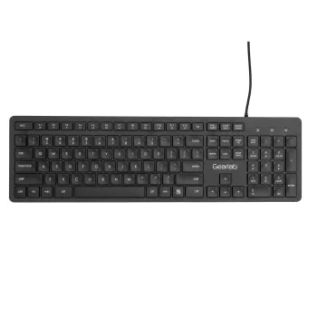 eSTUFF GLB211202 klaviatūra Office USB QWERTY US International juoda