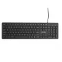 eSTUFF GLB211202 klaviatūra Office USB QWERTY US International juoda
