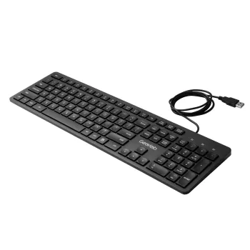 eSTUFF GLB211202 klaviatūra Office USB QWERTY US International juoda