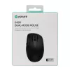 eSTUFF GLB214002 pelė biuro darbui, dešinei rankai, RF belaidė + Bluetooth, IR LED, 1800 DPI