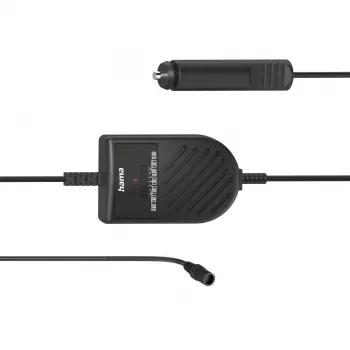 Hama 00223619 automobilinis įkroviklis su 8 adapteriais, juodas
