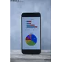 Apsauginis stiklas Kapsolo iPhone 13 / iPhone 14 Max — užapvalintas 9H, tinka iki 15,5 cm (6,1 colio)