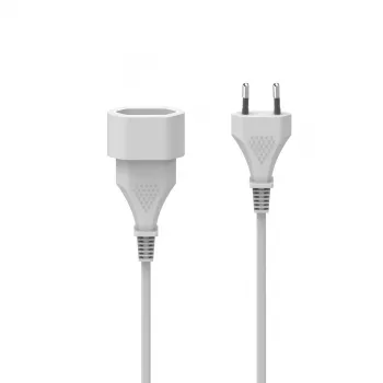 Hama 00223263 ilginimo laidas 5 m 1 kištukinis lizdas Vidaus patalpoms Baltas