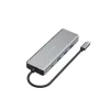 Hama CONNECT2Media USB Type-C 9-uostų stotelė antracitinė 5000 Mbit/s