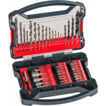 Sukimo antgalių rinkinys KWB 109104 41 vnt. Phillips Pozidriv Torx