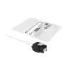 ACT Keystone Jack RJ45 CAT6 neekranuotas beįrankis su užraktu, juodas