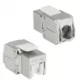 ACT Keystone Jack RJ45 CAT6A Ekranuotas beįrankis su dulkių dangteliu