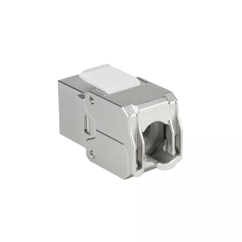 ACT Keystone Jack RJ45 CAT6A Ekranuotas beįrankis su dulkių dangteliu