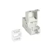 ACT Keystone Jack RJ45 CAT6A Ekranuotas beįrankis su dulkių dangteliu
