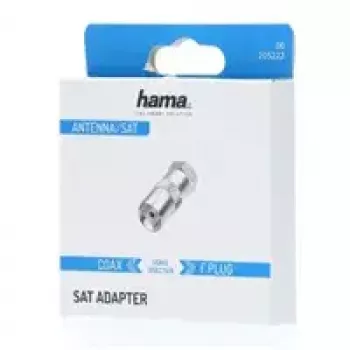 Hama koaksialinis F tipo adapteris 00205222 1 vnt.