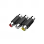 Hama 00205174 lyties keitiklis 3 x RCA