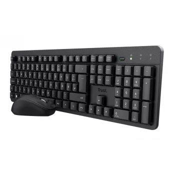 Trust TKM-360 belaidis klaviatūros ir pelės rinkinys, QWERTZ, juoda