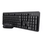 Trust TKM-360 belaidis klaviatūros ir pelės rinkinys, QWERTZ, juoda