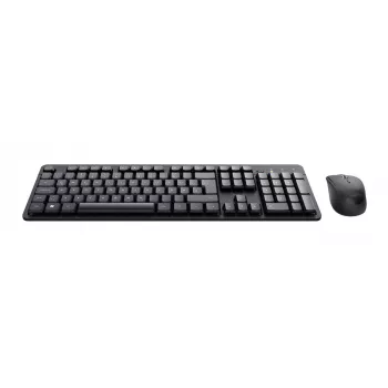 Trust TKM-360 belaidis klaviatūros ir pelės rinkinys, QWERTZ, juoda