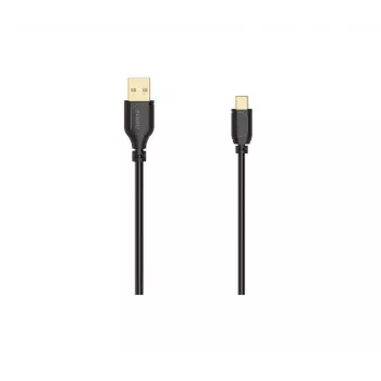 Hama 00074262 USB 2.0 laidas USB A – Mini-USB B, 0,75 m, juodas