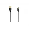 Hama 00074262 USB 2.0 laidas USB A – Mini-USB B, 0,75 m, juodas