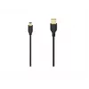 Hama 00074262 USB 2.0 laidas USB A – Mini-USB B, 0,75 m, juodas