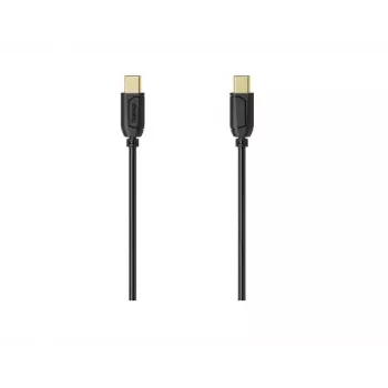 Hama 00074266 USB-C laidas USB 2.0 0,75 m juodas