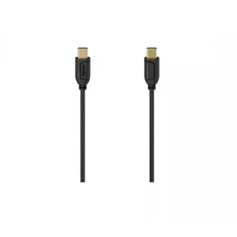 Hama 00074266 USB-C laidas USB 2.0 0,75 m juodas