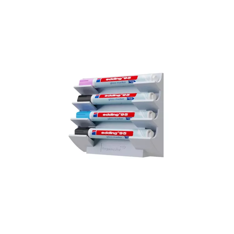 Laikiklis markeriams Legamaster 7-122118, plastikinis, šiltai pilkas, 156 g