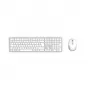 Hama WKM-550 belaidė klaviatūra su pele RF Wireless + Bluetooth QWERTZ vokiškas išdėstymas Pilka, Balta